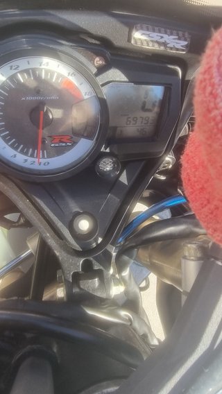 Suzuki GSX-R600 Plata y Blanco