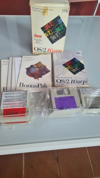 OS/2 Warp 3.00 IBM. DISCHI E MANUALE