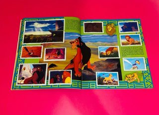 ALBUM COMPLETO EL REY LEON PANINI