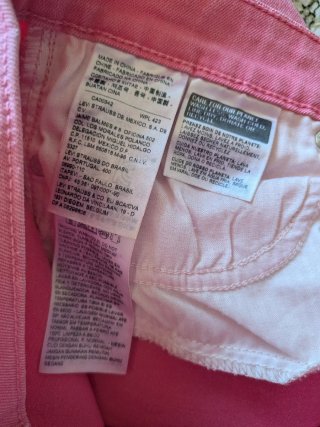 Jeans Levi's Mujer Rosa Talla 27 Nuevo