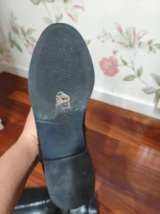 Botas de piel Ralph Lauren negras talla 39.5