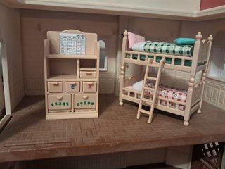 Casa Sylvanian Families con luces