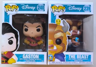 Pack Funko Pop Disney La Bella y la Bestia