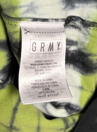 GRMY Grimey Tie Dye Long Sleeve – Talla L – Nueva