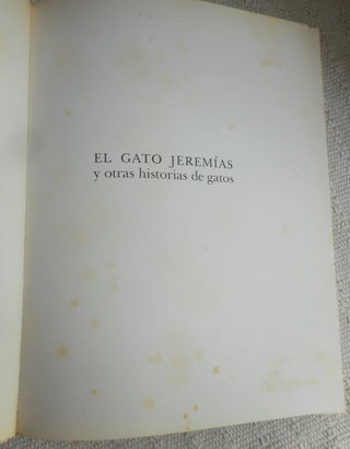 El gato jeremías y otras historias de gatos, 1969