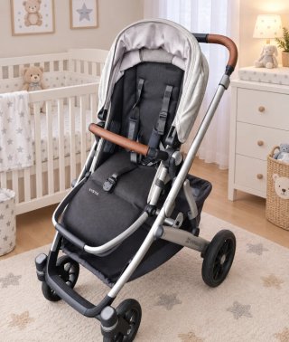 Carro Uppababy Cruz + Capazo gris