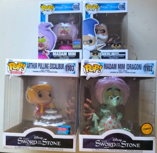 Lote Funko Pop Disney Sword in the Stone