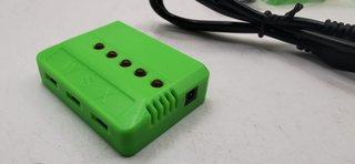 Lote 3 caricabatterie WSX-X5 LiPo 1S per droni