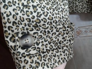 Gabardina Corta M Cortefiel Animal Print