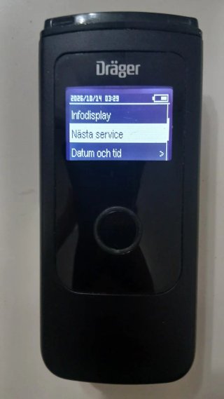 Dräger Alcotest 3820 Alcoholímetro