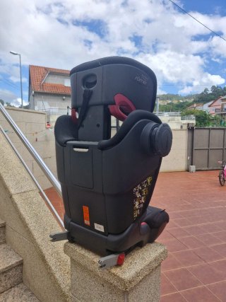 Silla coche Britax Römer negra