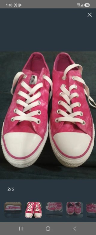 Zapatillas Converse rosas