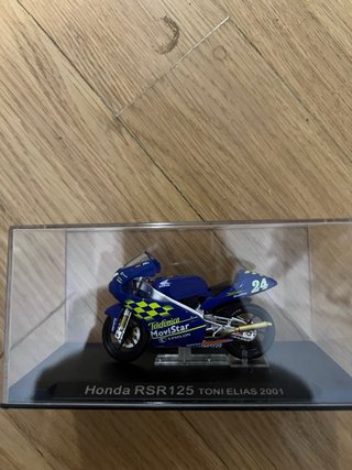Colección 6 maquetas motos de competición