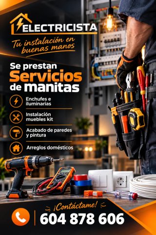Electricista y Manitas