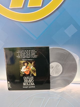 disco Lp, vinilo Carlos Bravo Molina – Sangre Quichua - LP, Album 1973, Spain