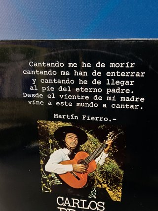 disco Lp, vinilo Carlos Bravo Molina – Sangre Quichua - LP, Album 1973, Spain
