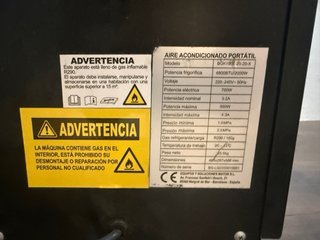 Aire Acondicionado Portátil Negro/Beige