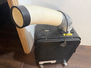 Aire Acondicionado Portátil Negro/Beige