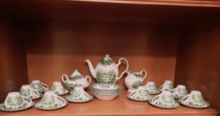Juego de café porcelana inglesa 32 piezas