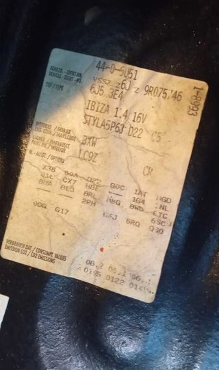 Volante seat 482926 6j0419091a ibiza (6j5)