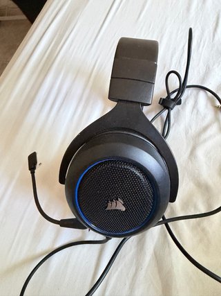 Auriculares Corsair Gaming Negros y Azules