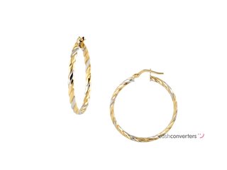 argollas oro 18k