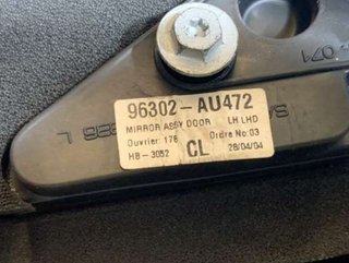 96302au472 retrovisor izq nissan primera 2.2 61393