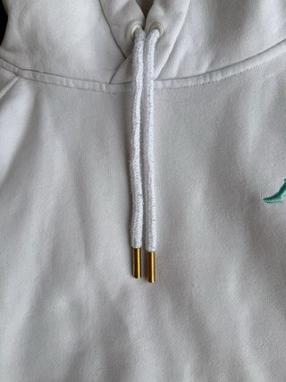 Sudadera Kappa Blanca Vintage