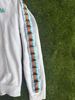 Sudadera Kappa Blanca Vintage