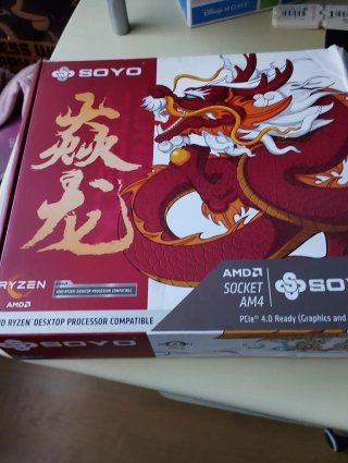 Placa Base SOYO AMD RYZEN AM4 PCIe 4.0 Nueva