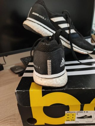 Adidas Adizero Adios 4 Zapatillas Negras