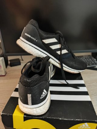 Adidas Adizero Adios 4 Zapatillas Negras