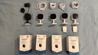 Pack 5 Cámaras Vigilancia eufy Indoor 2K AI