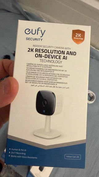 Pack 5 Cámaras Vigilancia eufy Indoor 2K AI