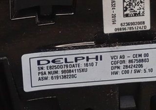 Volante 98084115xu peugeot 308 sw allure 487107