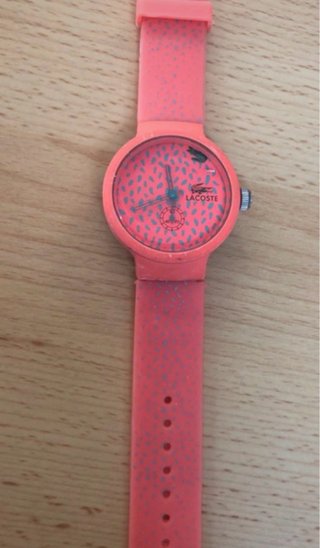 Reloj Lacoste Rosa con Diseño