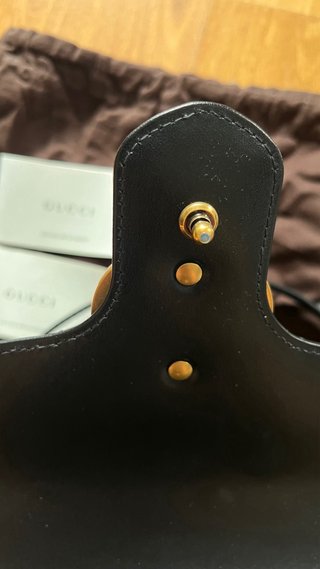Borsa Gucci Marmont Nero Dorato