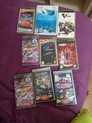 Lote Giochi PSP e Wii URGENTE!