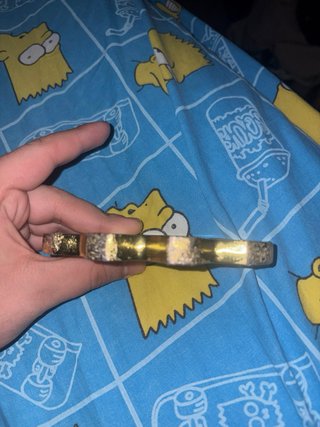 Tirapugni in metallo dorato 250gr ferro collezione