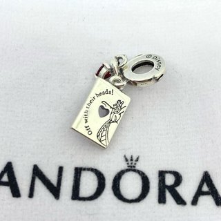 CHARM PANDORA ALICIA CARTA DE VILLANOS DISNEY