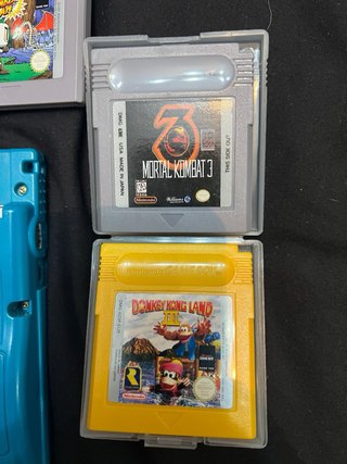 Consola Game Boy Color Azul + Juegos