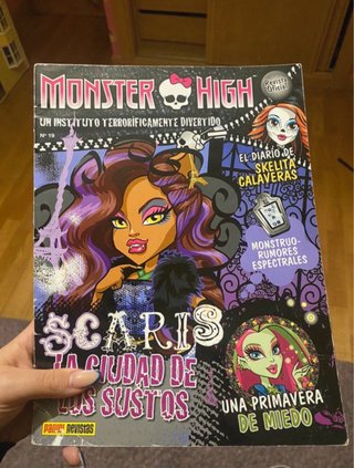 pack de dos revistas monster high!