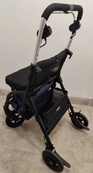 Carro compra Playcare con asiento plegable