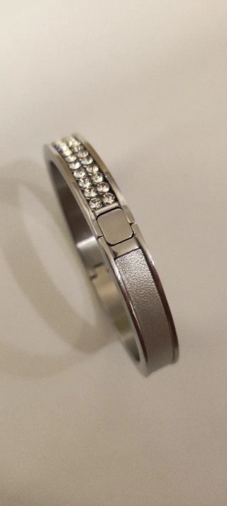 Pulsera Swarovski Doble Fila Cristales