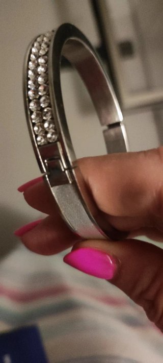 Pulsera Swarovski Doble Fila Cristales