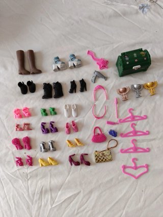 Zapatitos para muñecas Barbie