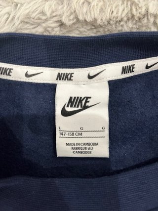 Felpa Nike blu scuro