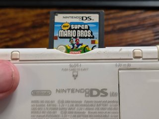 Nintendo DS Lite bianca (Funziona con caricatore)