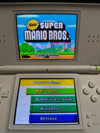 Nintendo DS Lite bianca (Funziona con caricatore)