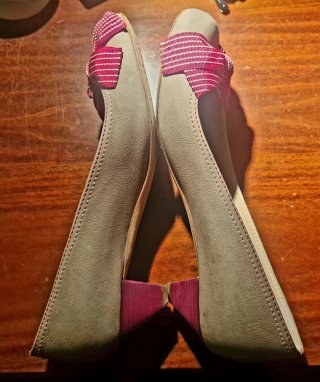 Scarpe Pollini Tg 39.5 Beige/Rosa